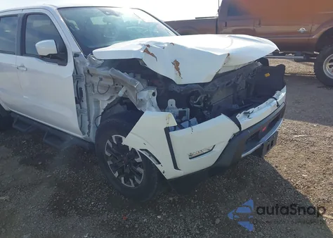 2023 Nissan Frontier Pro-X 4X2 z USA, uszkodzony, nr VIN 1N6ED1EJ2PN618478